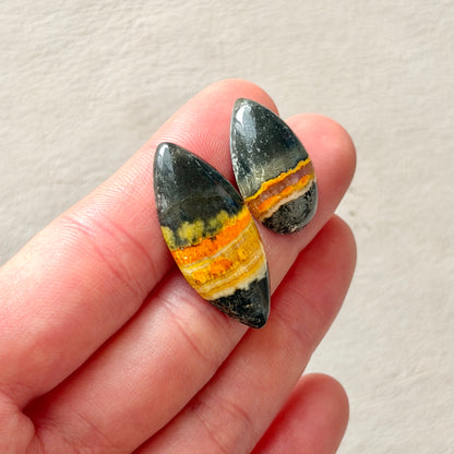 Bumblebee Jasper Cabochon Smooth - Choose your Stone (W2)