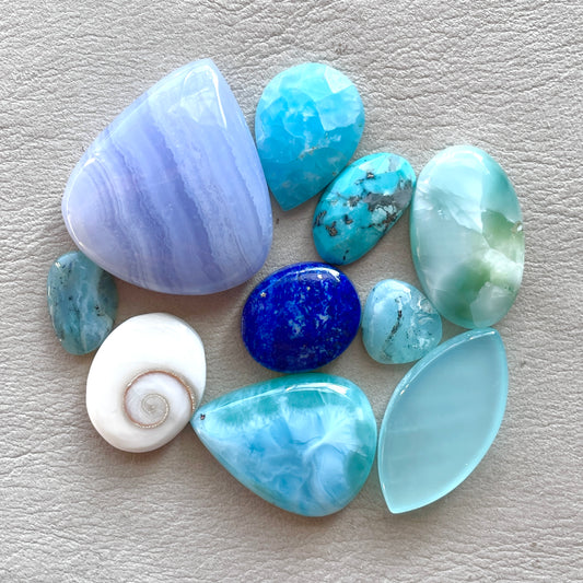 'Ocean's Breath' Gemstone Variety Pack (W10-F)