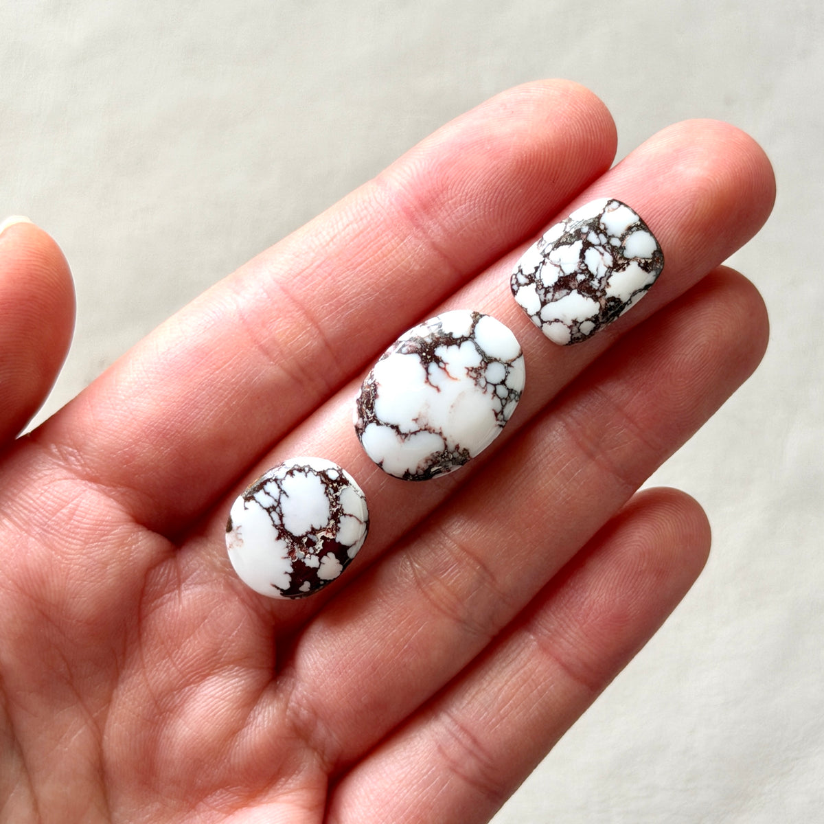 Mini Wild Horse Magnesite Cabochon Smooth - Choose your Stone (W17)