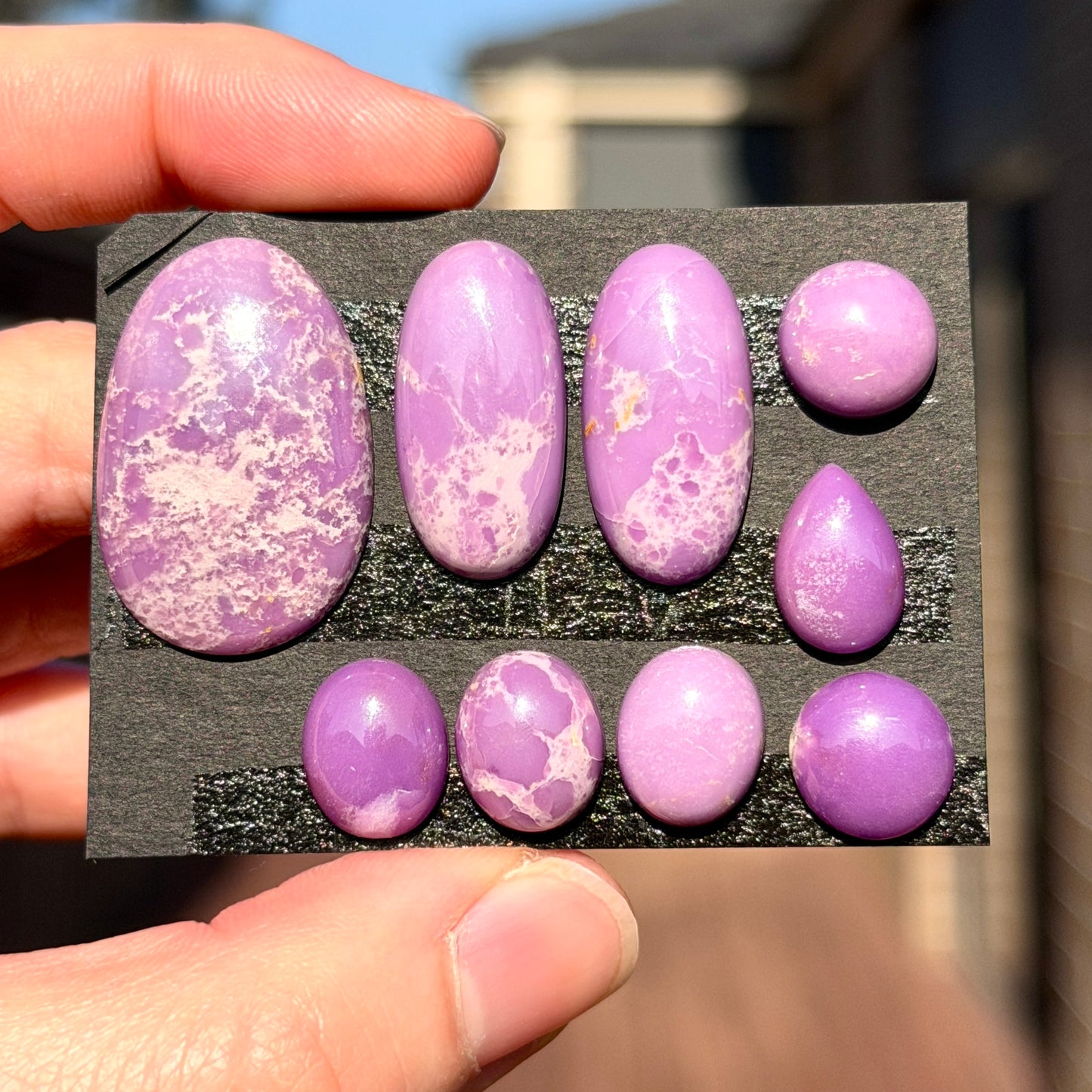 11-29mm Phosphosiderite Cabochon Smooth - Choose your Stone (W15)