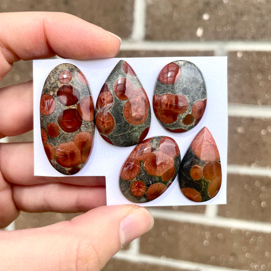 Peanut Obsidian Cabochon Smooth - Choose your Stone (A-W4)