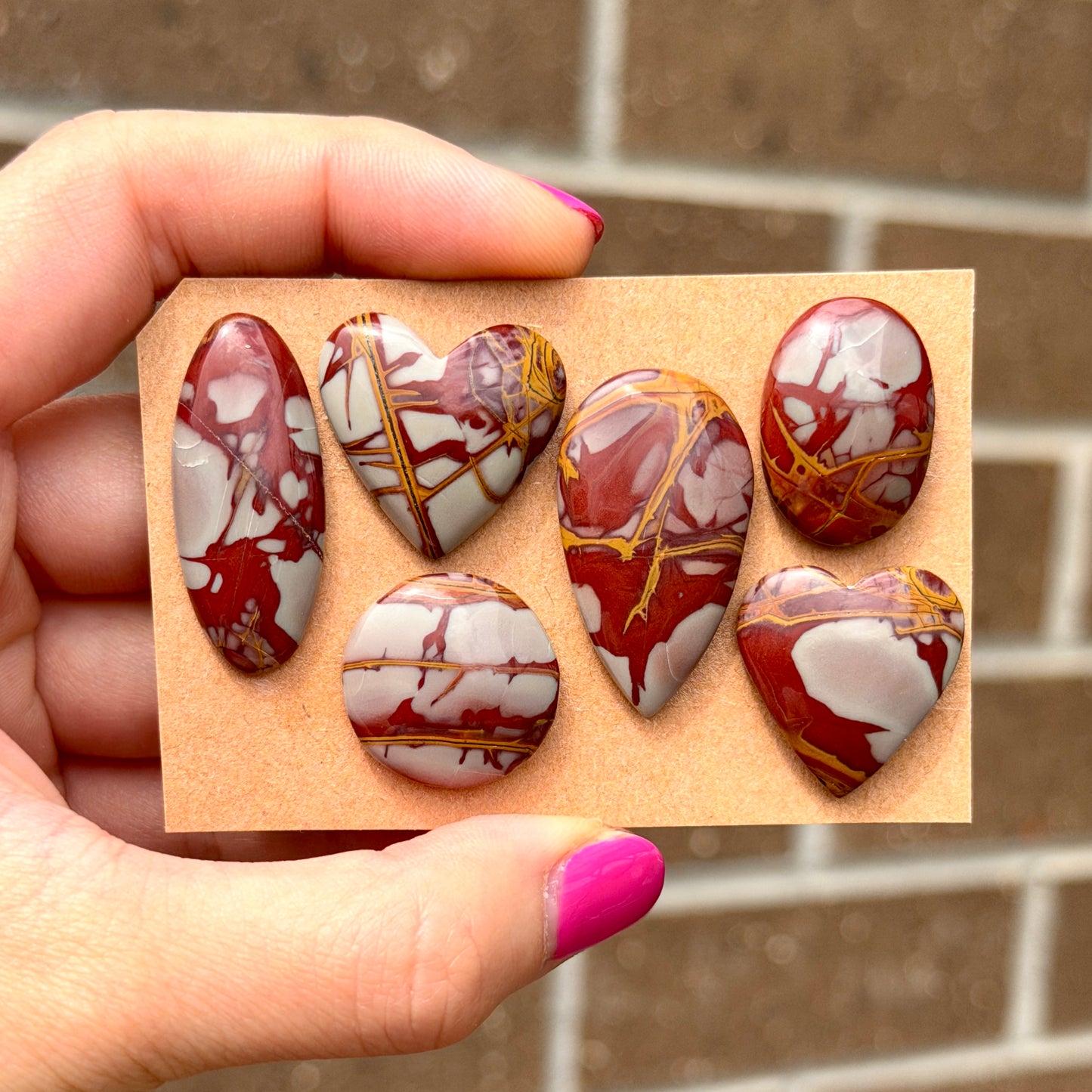 20-33mm Noreena Jasper (Australian) Cabochon Smooth - Choose your Stone (W13)