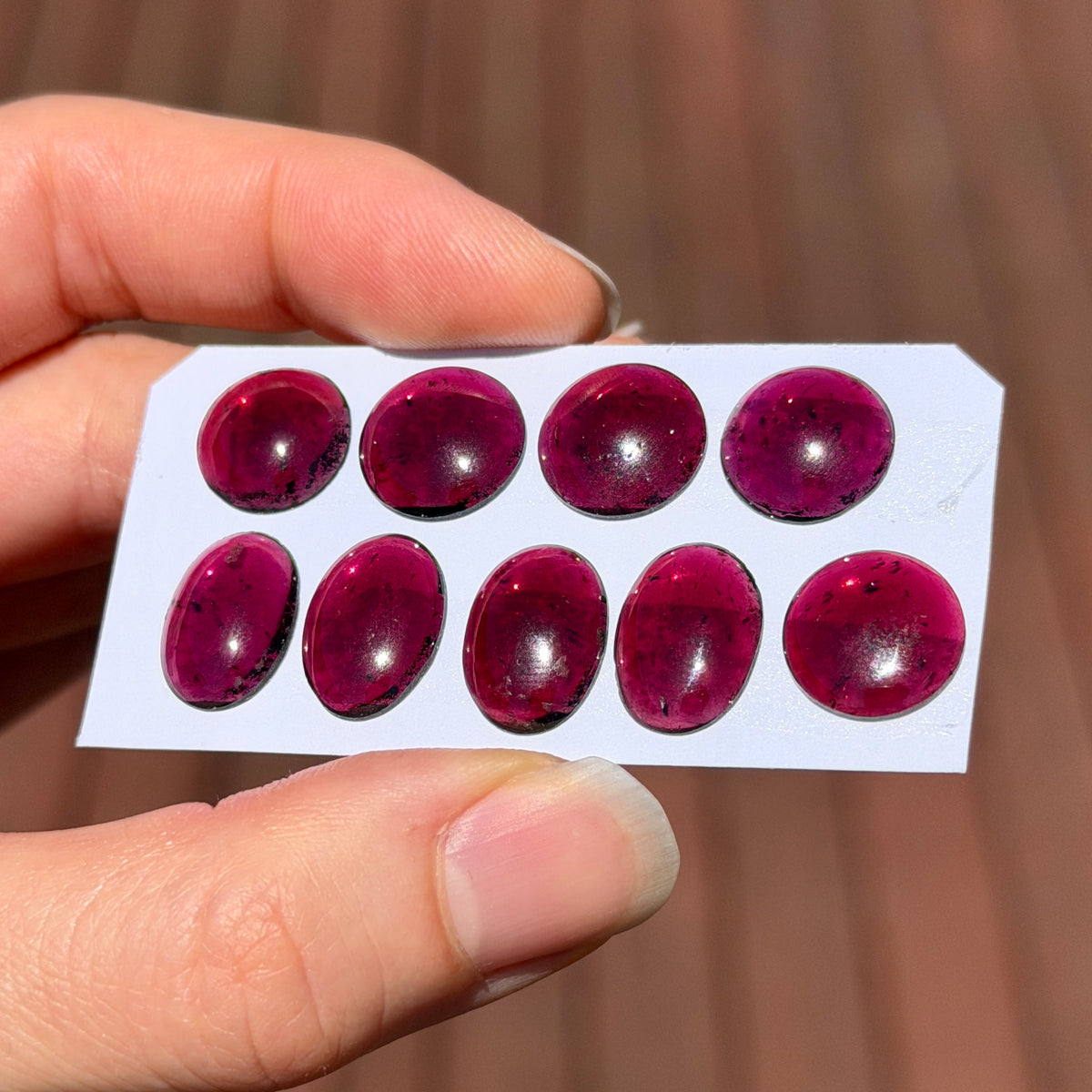 Rhodolite Garnet Cabochon Smooth - Choose your Stone (W17)