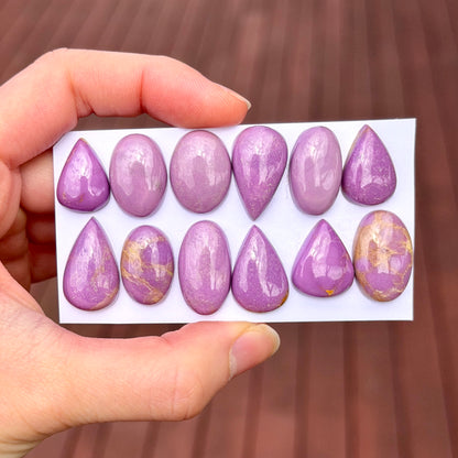 Mini Phosphosiderite Cabochon Smooth - Choose your Stone (E6)