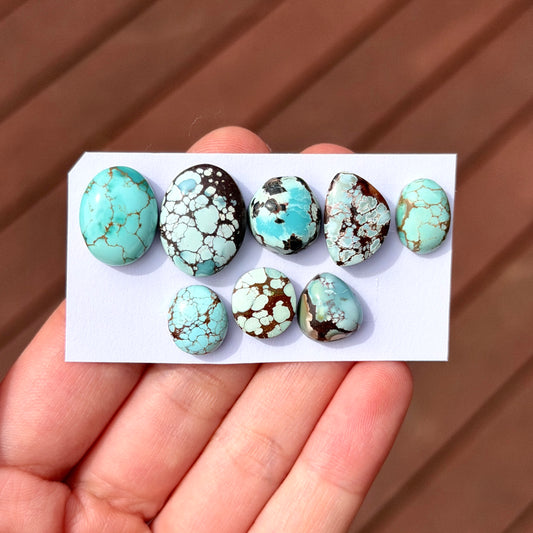 11-18mm Gobi Desert Cabochon Smooth (Backed) - Choose your Stone (W4)