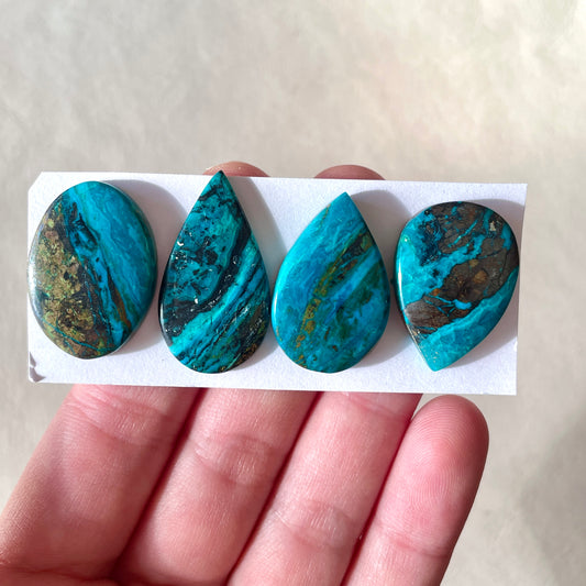 Peruvian Opalina Cabochon Smooth  - Choose your Stone (W3)