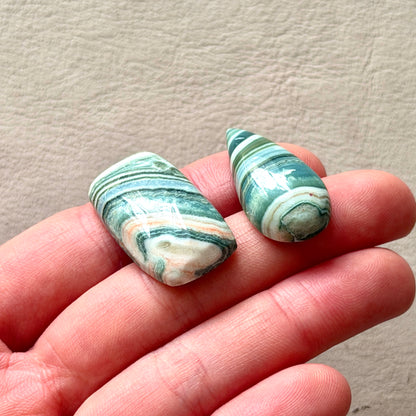 Saturn Chalcedony Cabochon Smooth - Choose your Stone (W12)