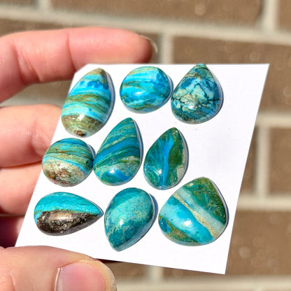 Peruvian Opalina Cabochon Smooth  - Choose your Stone (W3)