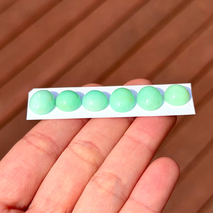 10-12mm Australian Chrysoprase Cabochon Smooth - Choose your Stone (W8)