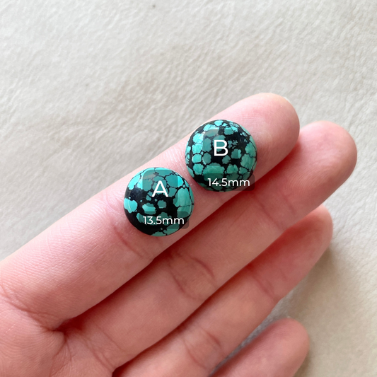 Cloud Mountain (Yungai) Round Cabochon Smooth (Backed) - Choose your Stone