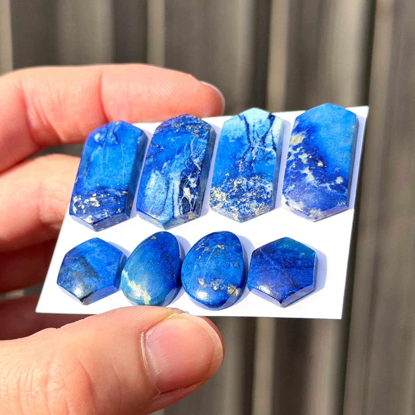 13-25mm Lapis Lazuli Cabochon Smooth - Choose your Stone (W15)