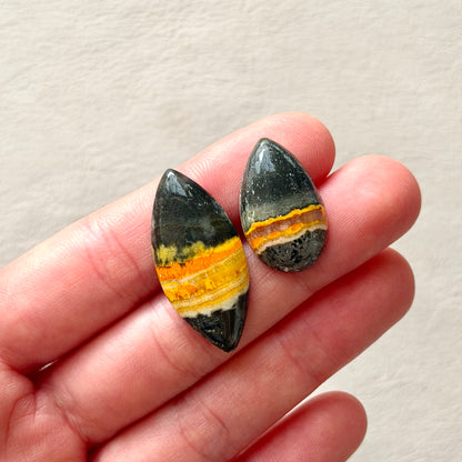 Bumblebee Jasper Cabochon Smooth - Choose your Stone (W2)