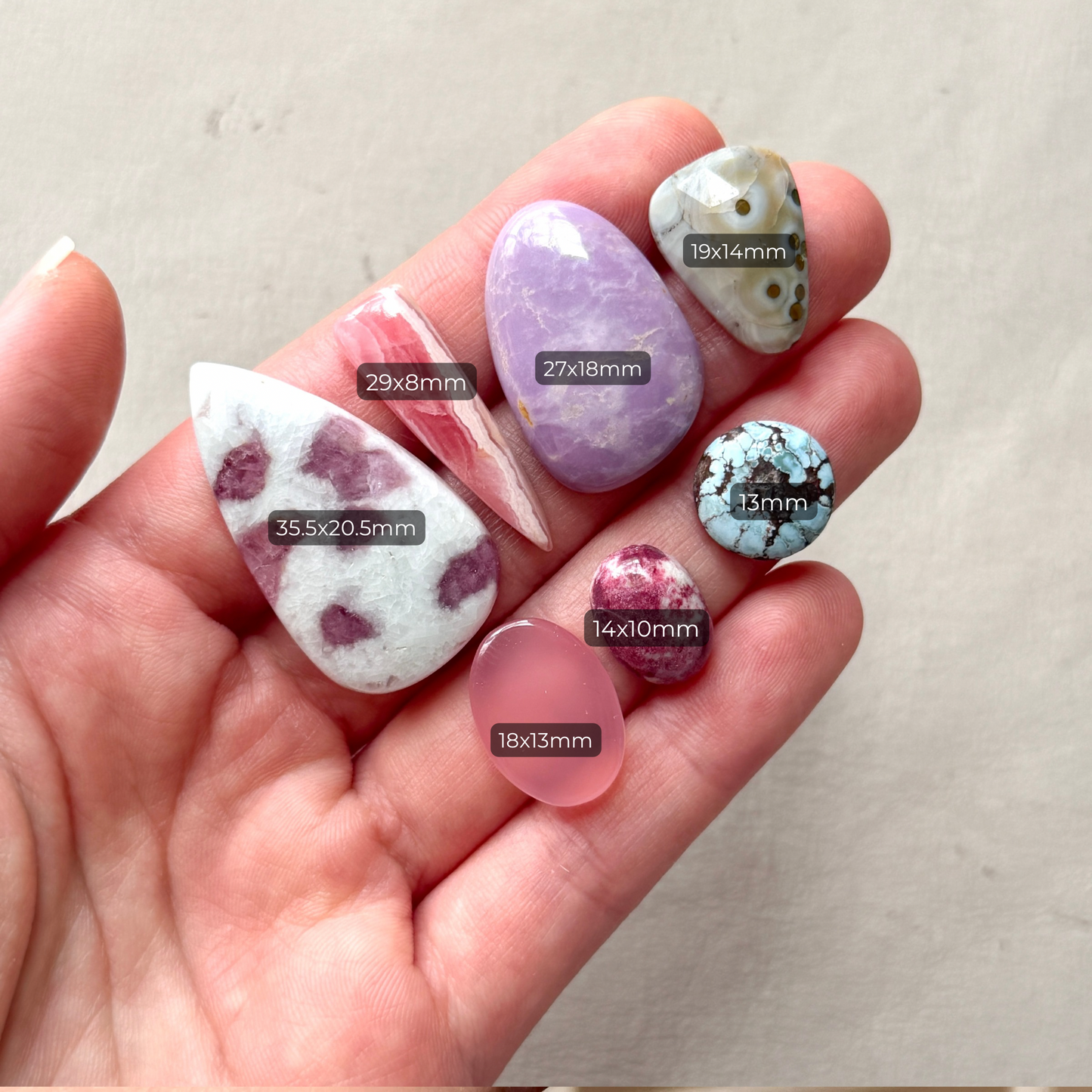 ‘Cotton Candy Coast’ Gemstone Variety Pack (W5-A)