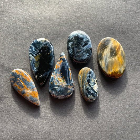 Pietersite/Golden Pietersite Cabochon Smooth - Choose your Stone (B) W3