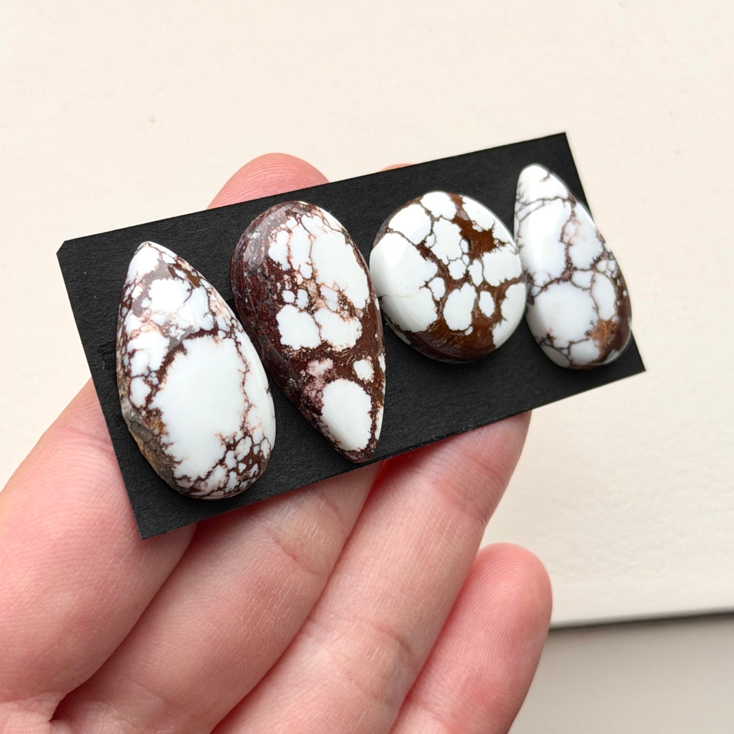 19-28mm Wild Horse Magnesite Cabochon Smooth - Choose your Stone (W14)
