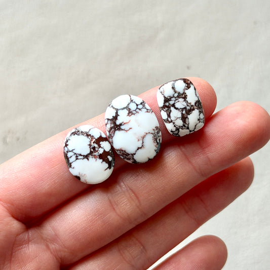 Mini Wild Horse Magnesite Cabochon Smooth - Choose your Stone (W17)