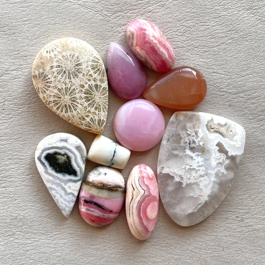 'Blush & Clay' Gemstone Variety Pack (W10-D)