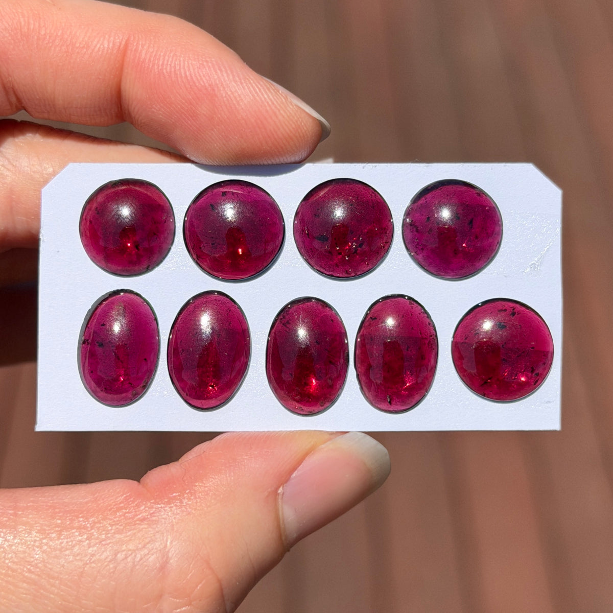 Rhodolite Garnet Cabochon Smooth - Choose your Stone (W17)