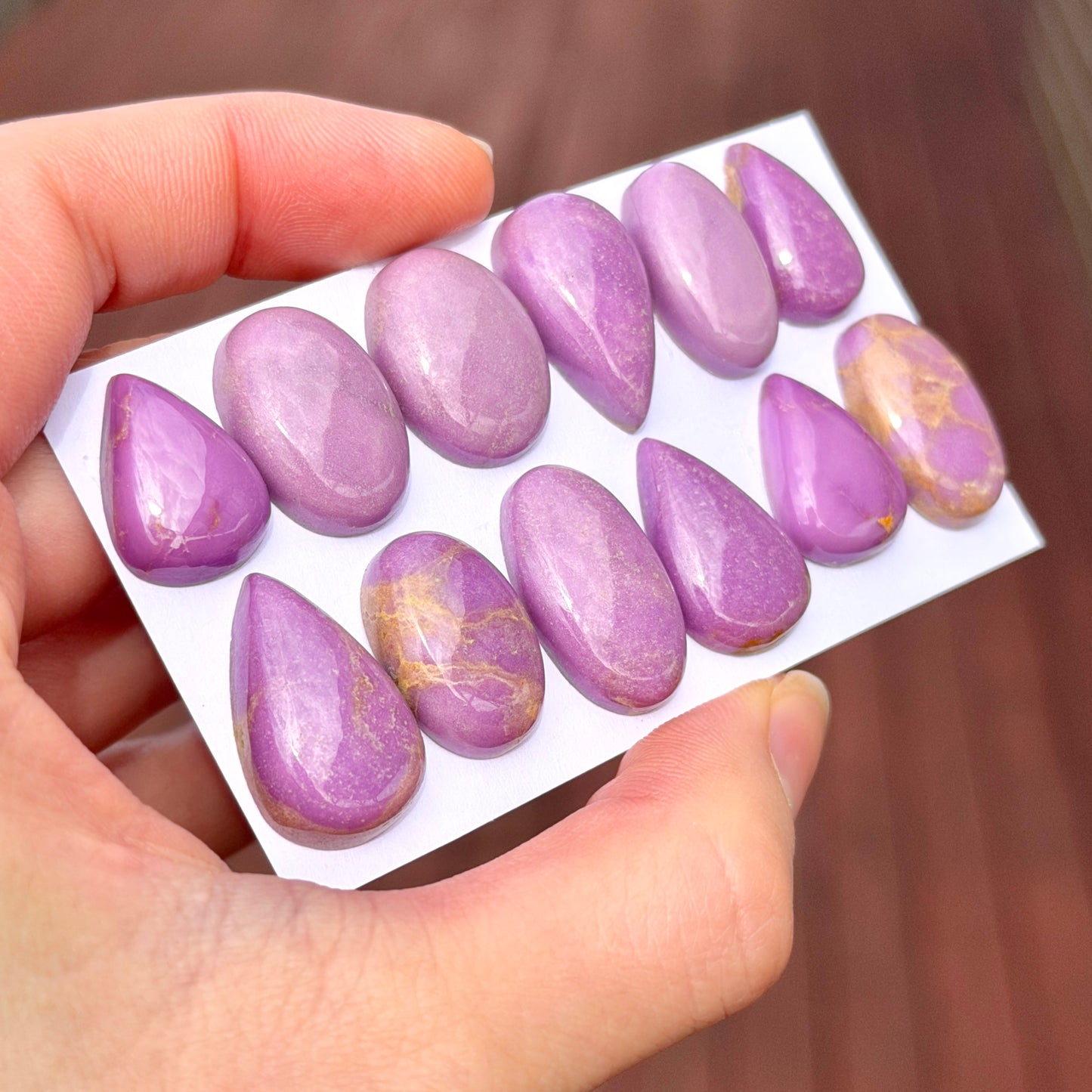 Mini Phosphosiderite Cabochon Smooth - Choose your Stone (E6)