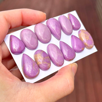 Mini Phosphosiderite Cabochon Smooth - Choose your Stone (E6)