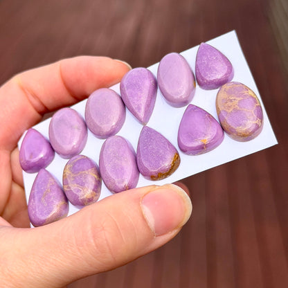 Mini Phosphosiderite Cabochon Smooth - Choose your Stone (E6)