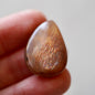 Rainbow 'Meteor Shower' Sunstone Cabochon - 28 x 20mm (C-W2)