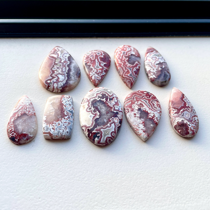 Laguna Lace Agate Cabochon Smooth - Choose your Stone