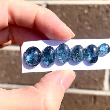 Teal Moss Kyanite Cabochon Smooth - Choose your Stone (W1)